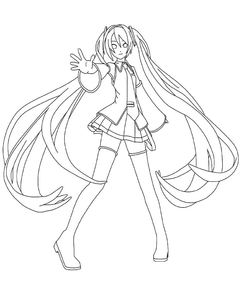 Tô màu Hatsune Miku