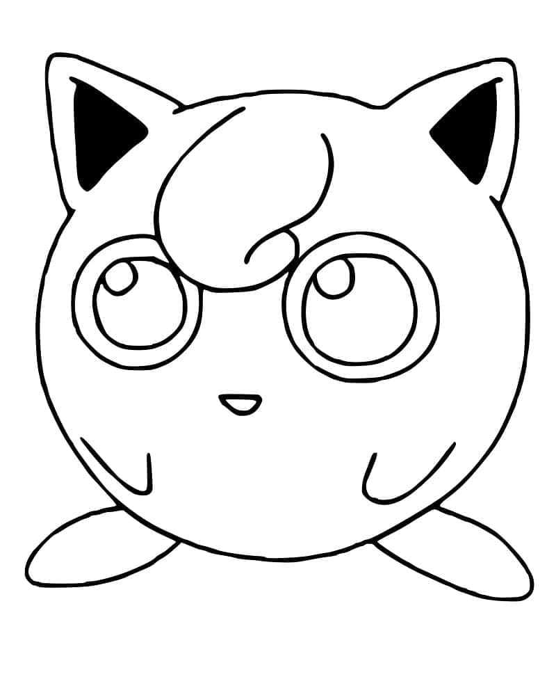 Tô màu Jigglypuff Ngộ Nghĩnh