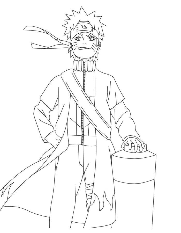 Tô màu Naruto Đẹp và Ngầu
