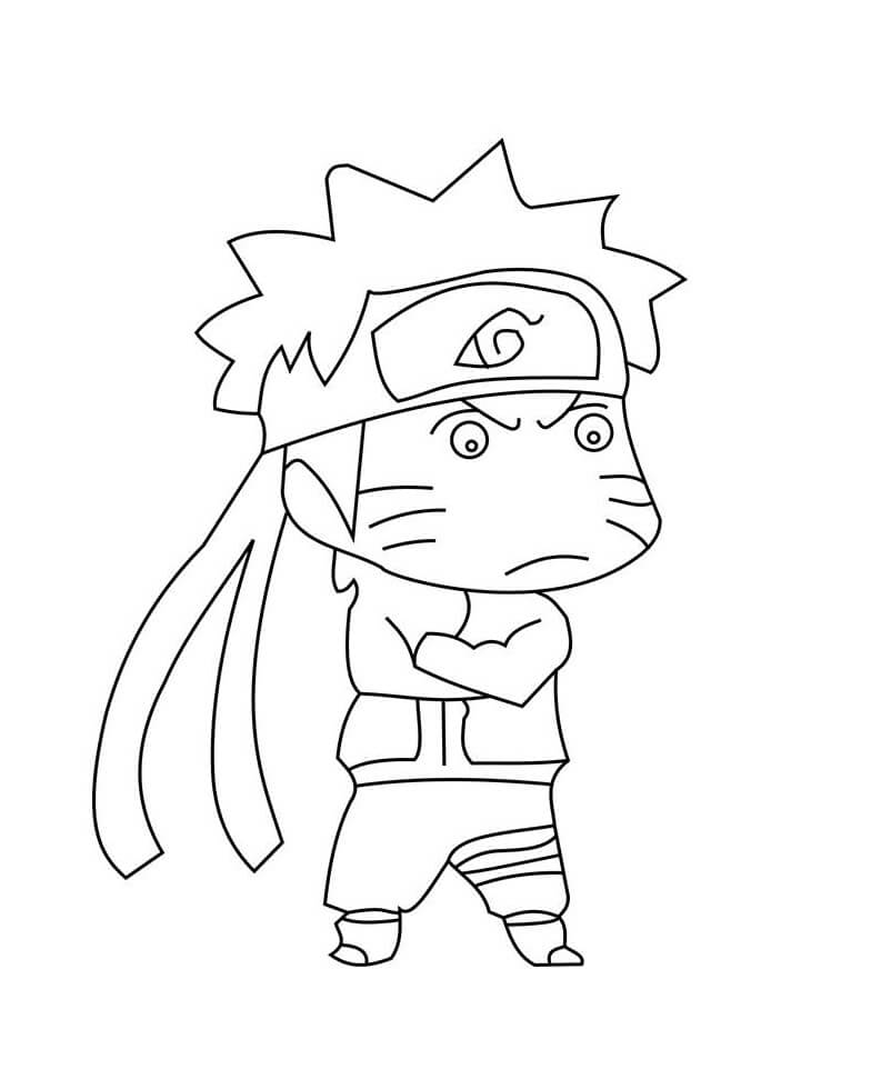 Tô màu Naruto Nhỏ Bé