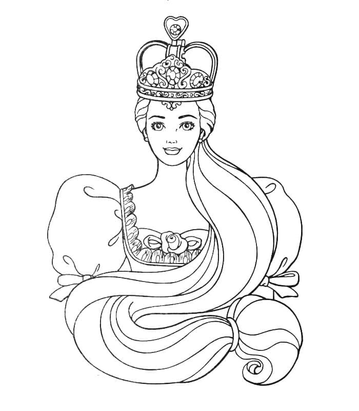 Tô màu Nữ Hoàng Mỉm Cười