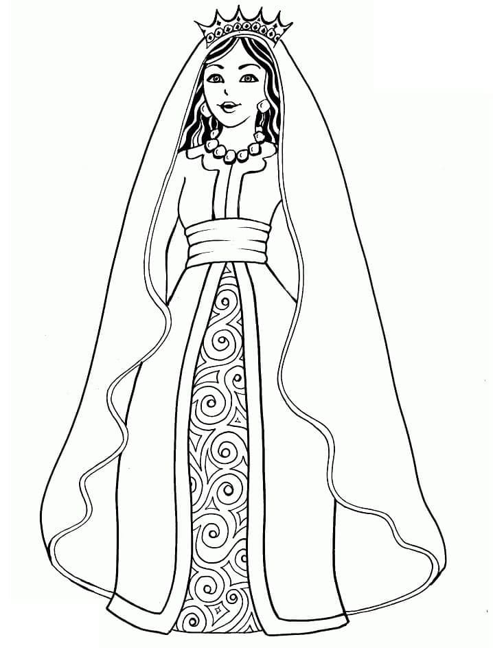 Tô màu Nữ Hoàng Xinh Đẹp