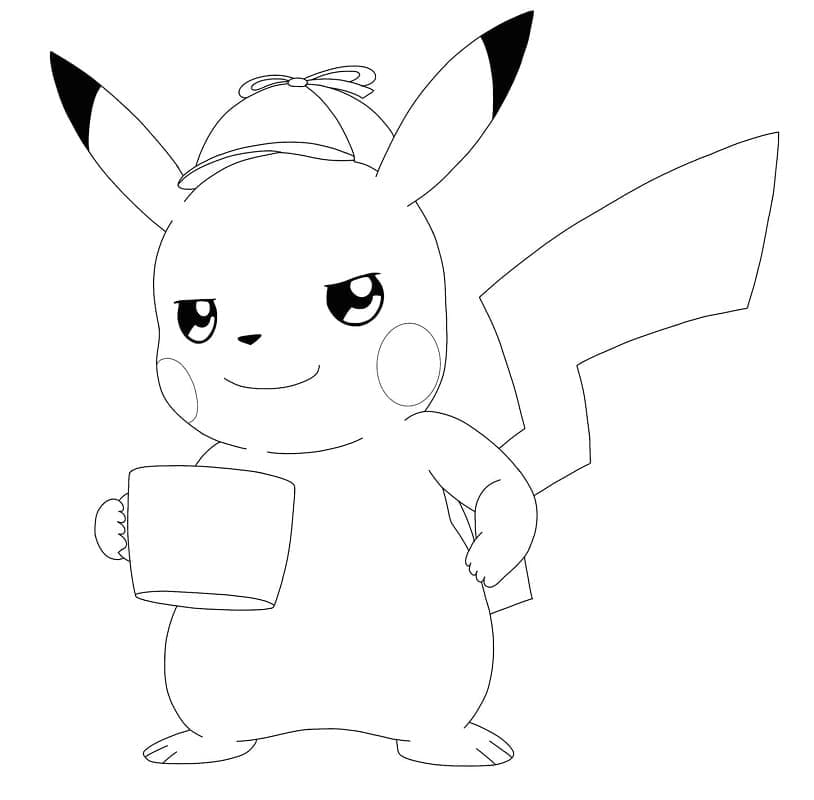 Tô màu Pikachu Ngầu