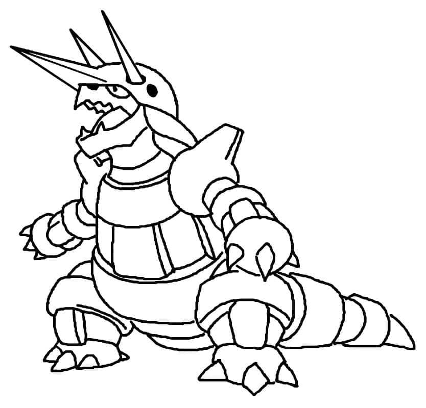 Tô màu Pokemon Aggron