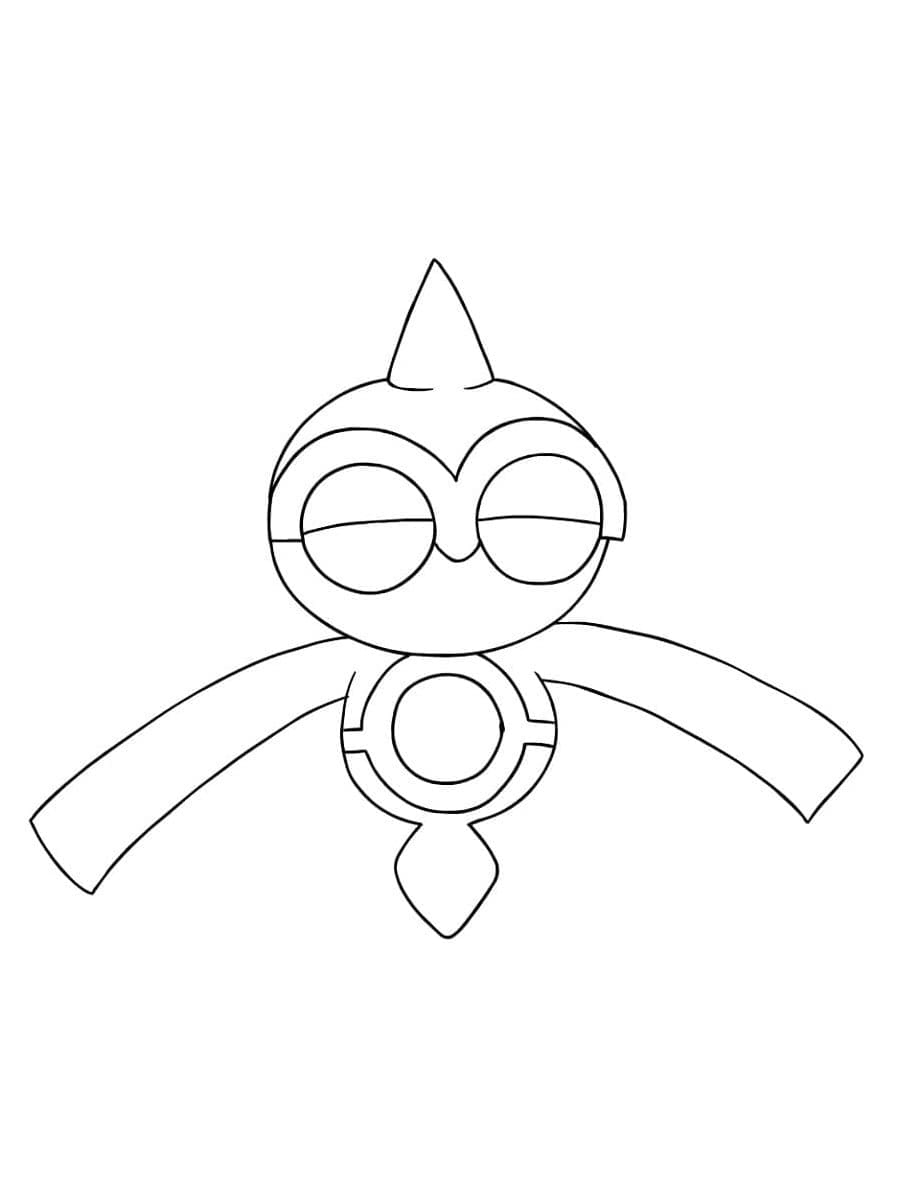 Tô màu Pokemon Baltoy