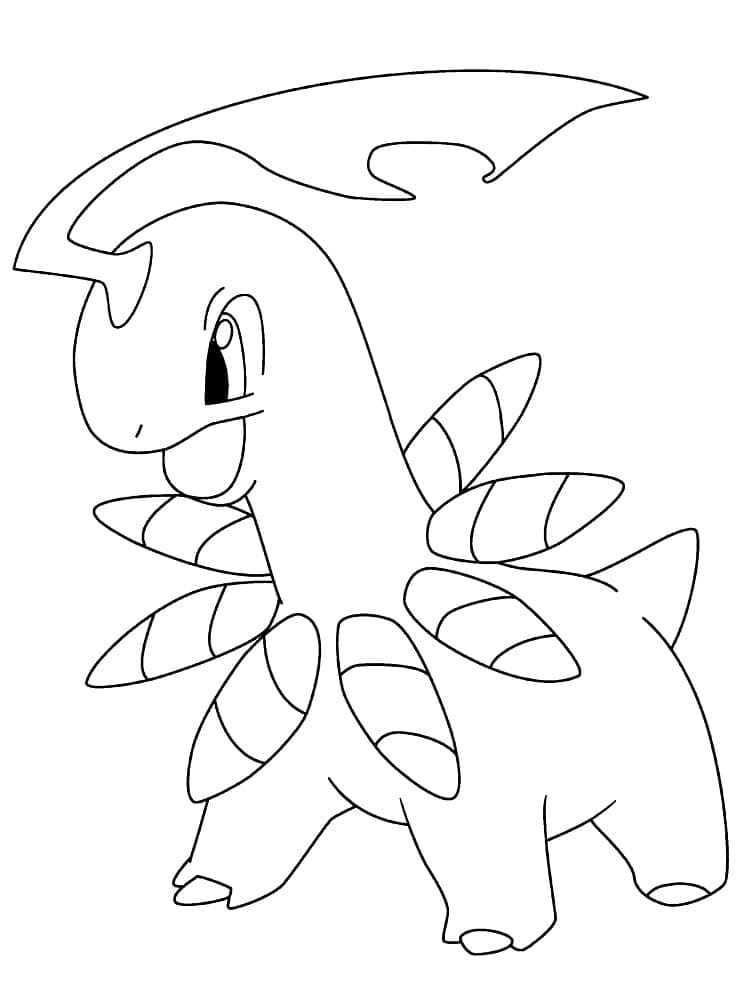Tô màu Pokemon Bayleef