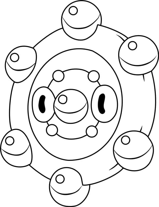 Tô màu Pokemon Bronzor