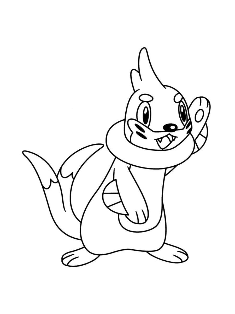 Tô màu Pokemon Buizel