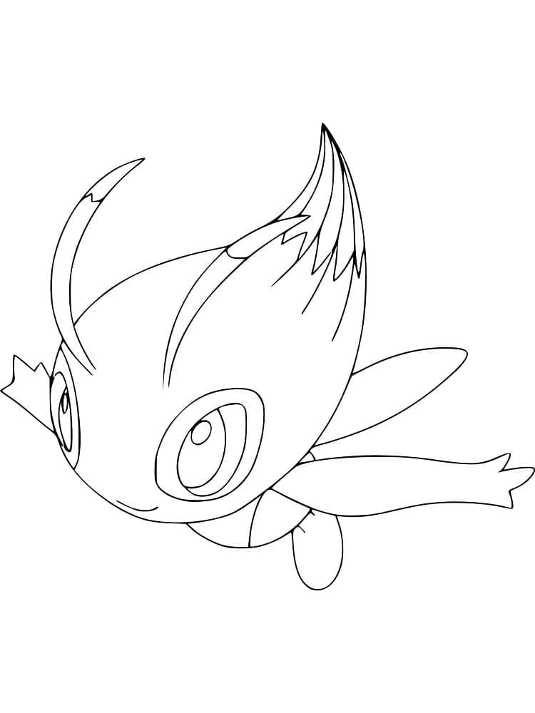 Tô màu Pokemon Celebi