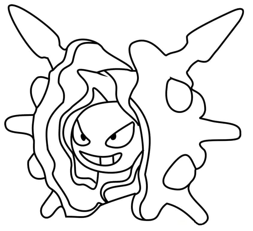 Tô màu Pokemon Cloyster