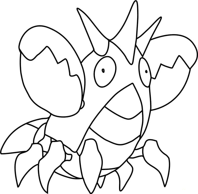 Tô màu Pokemon Corphish