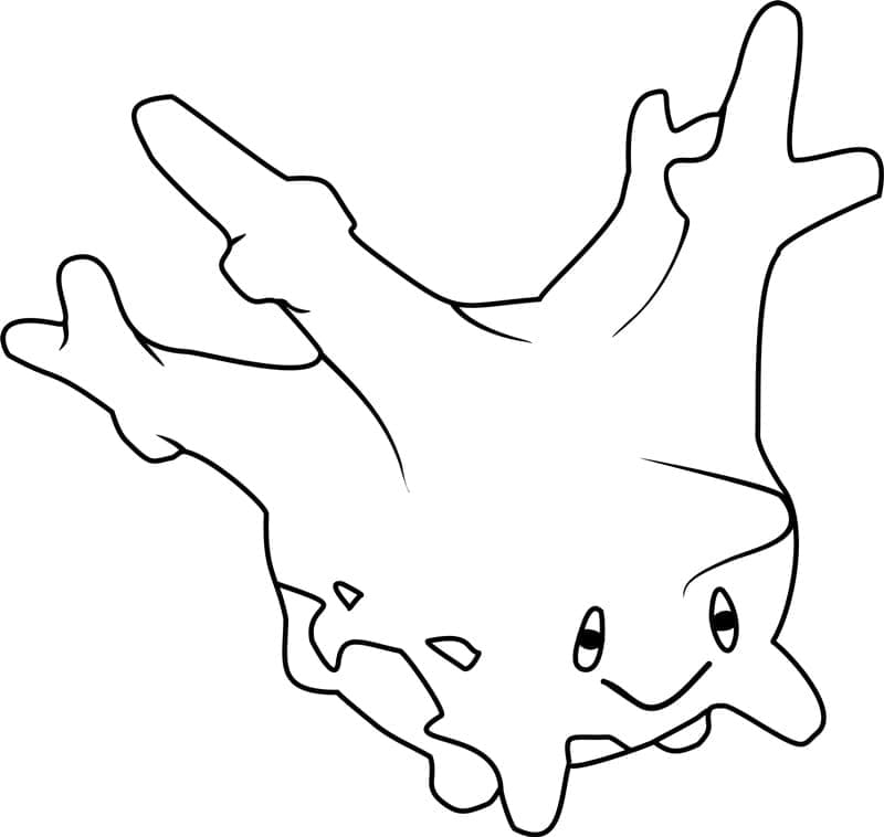 Tô màu Pokemon Corsola