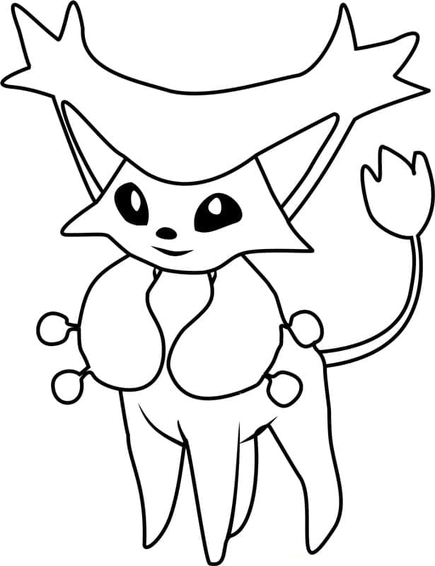 Tô màu Pokemon Delcatty
