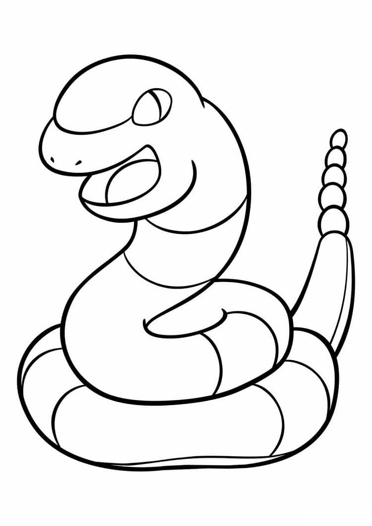 Tô màu Pokemon Ekans