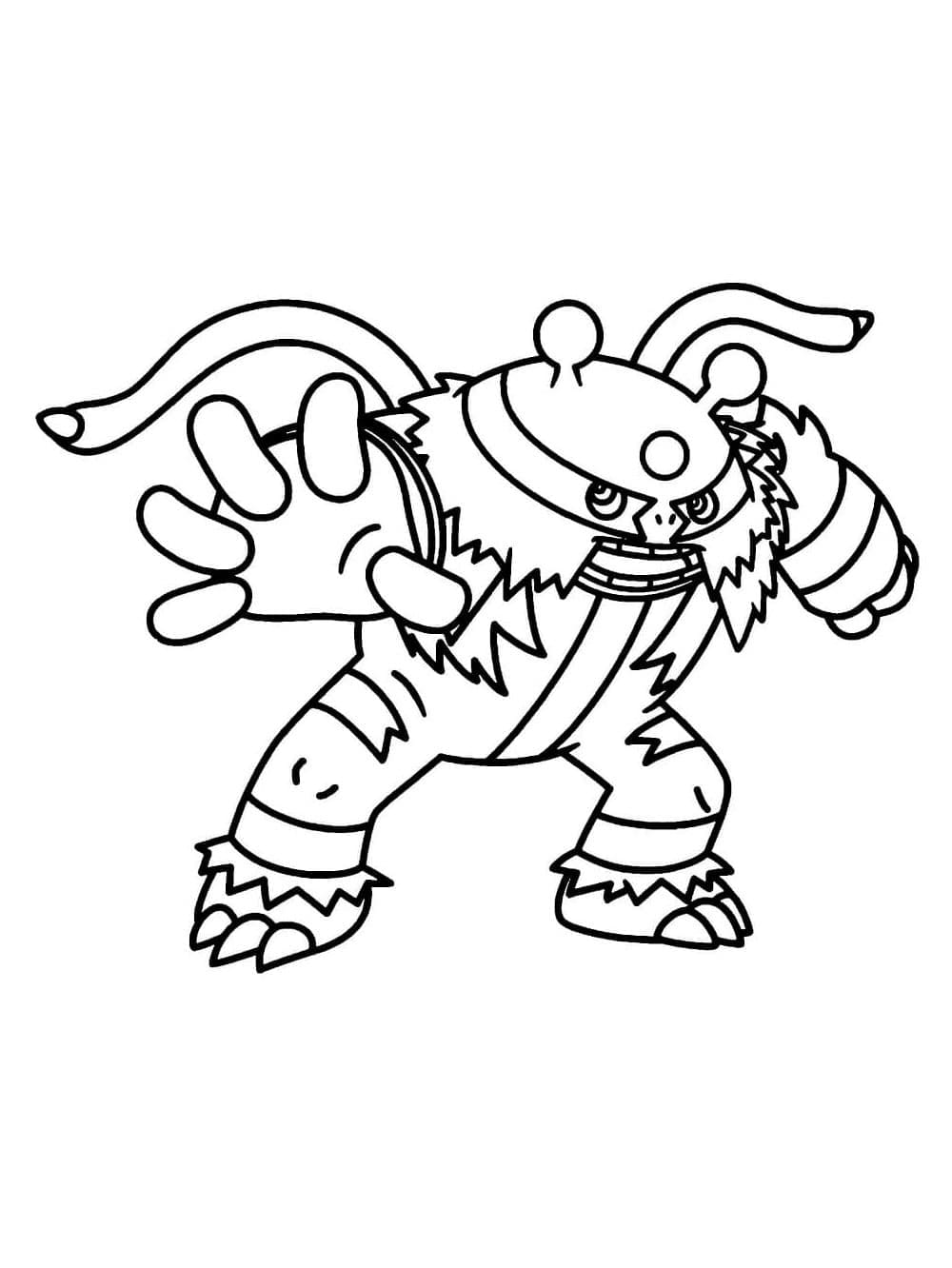 Tô màu Pokemon Electivire