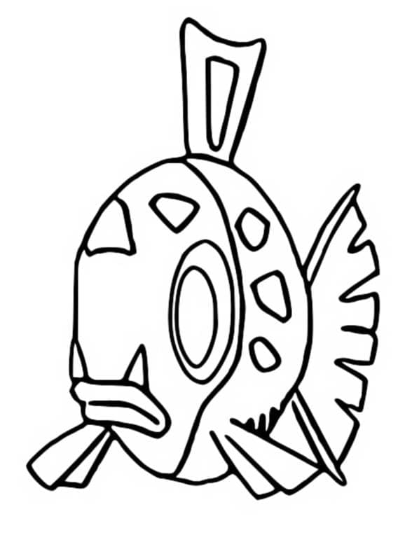 Tô màu Pokemon Feebas