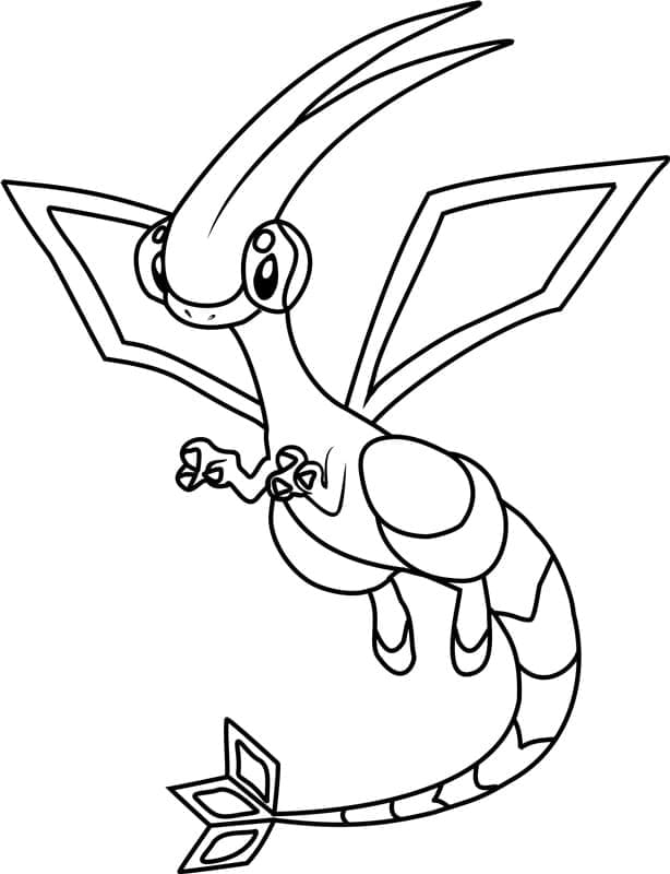 Tô màu Pokemon Flygon