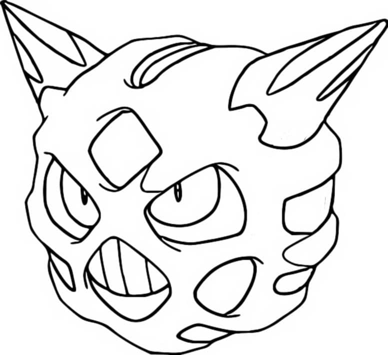 Tô màu Pokemon Glalie