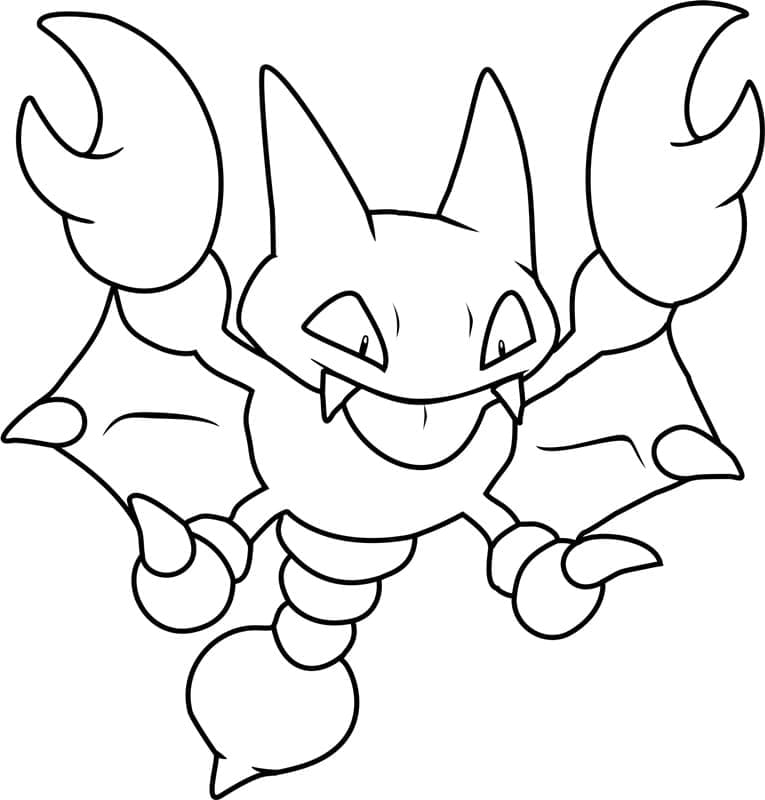 Tô màu Pokemon Gligar