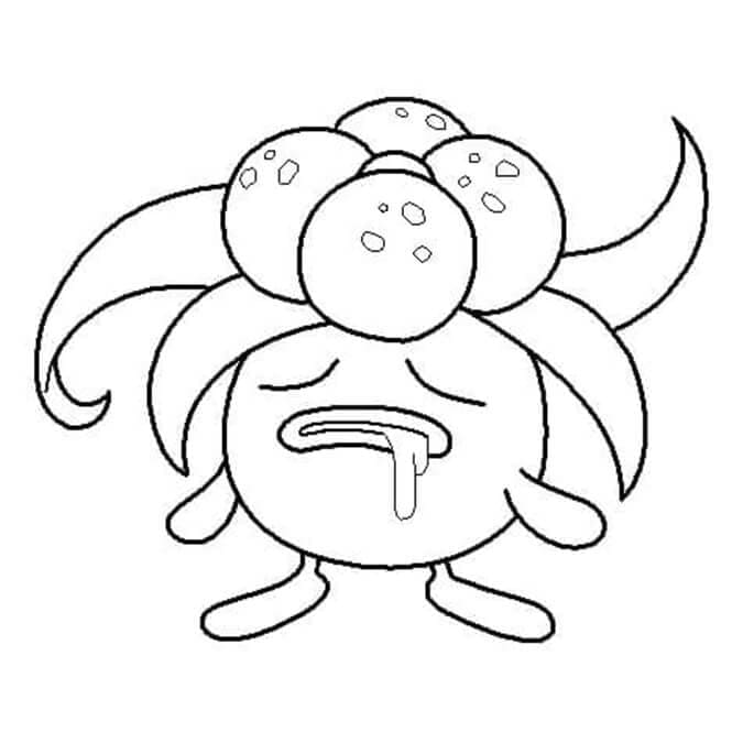 Tô màu Pokemon Gloom