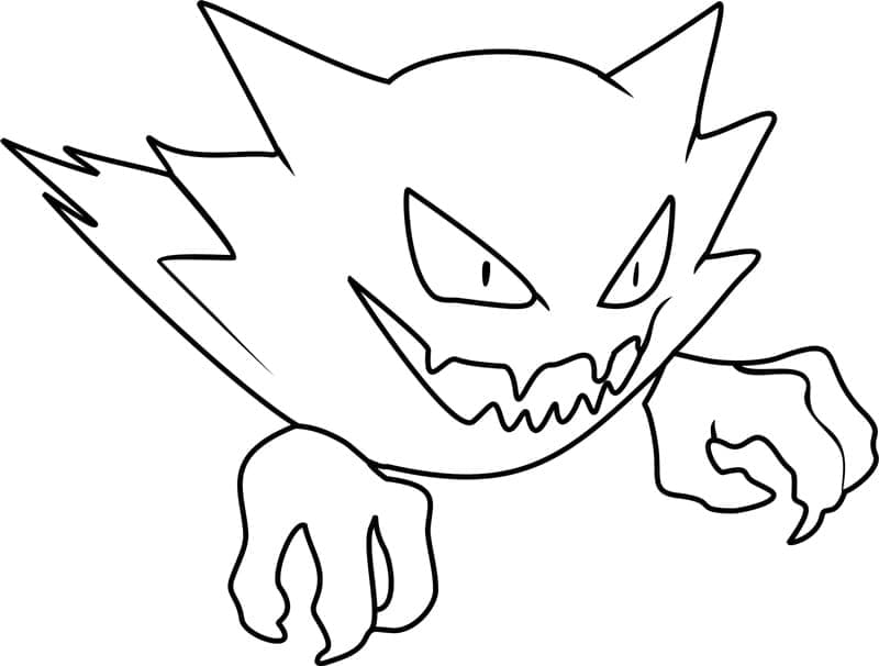 Tô màu Pokemon Haunter