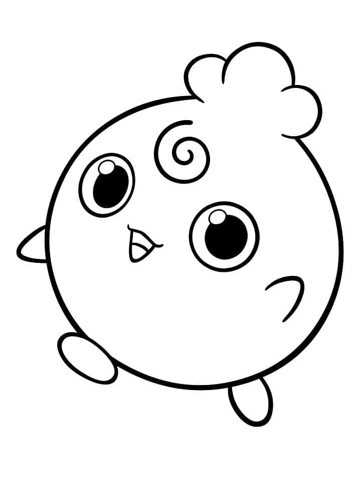 Tô màu Pokemon Igglybuff