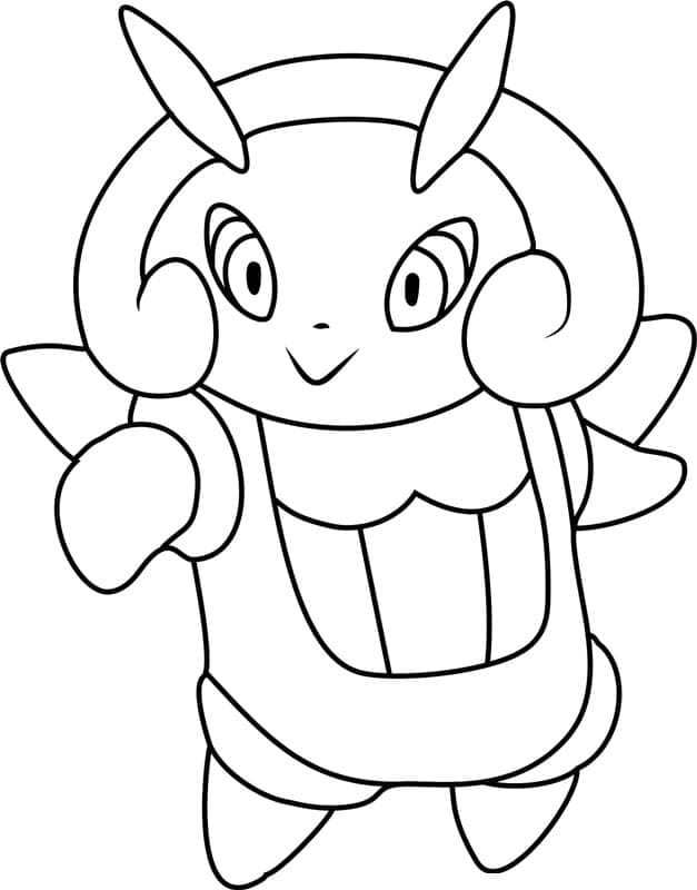 Tô màu Pokemon Illumise