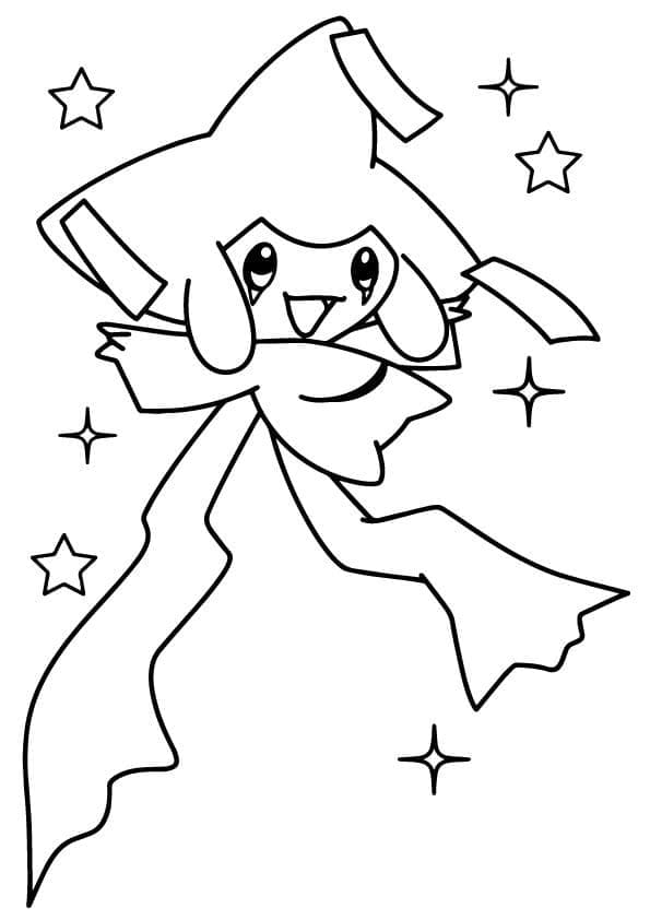 Tô màu Pokemon Jirachi