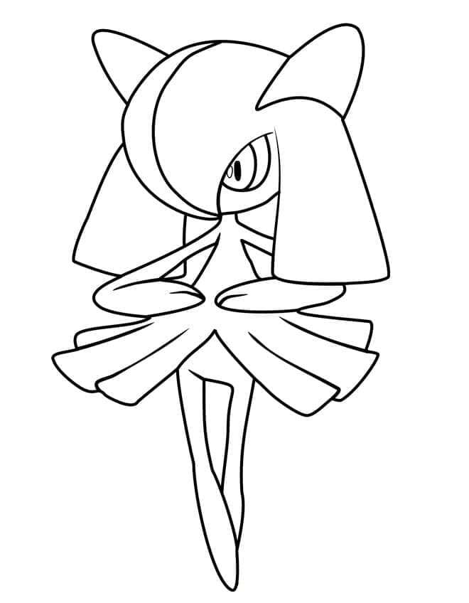 Tô màu Pokemon Kirlia