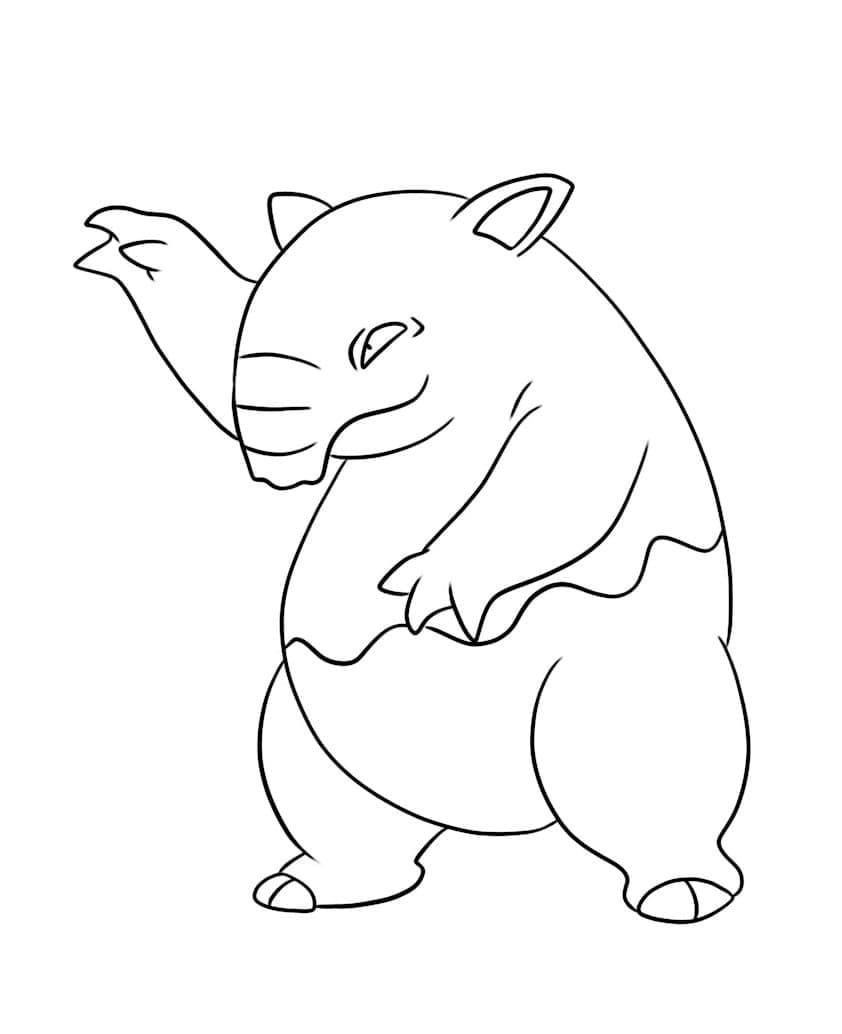 Tô màu Pokemon Krowzee