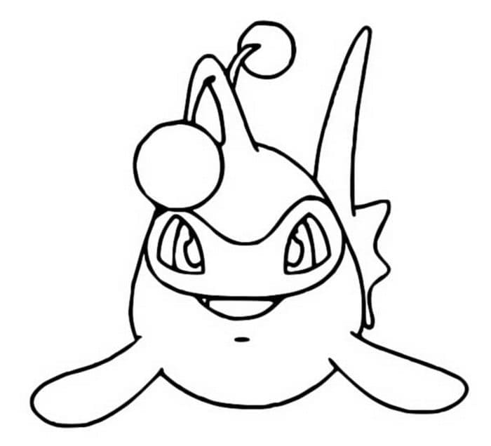 Tô màu Pokemon Lanturn