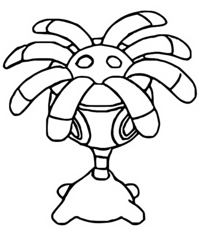 Tô màu Pokemon Lileep