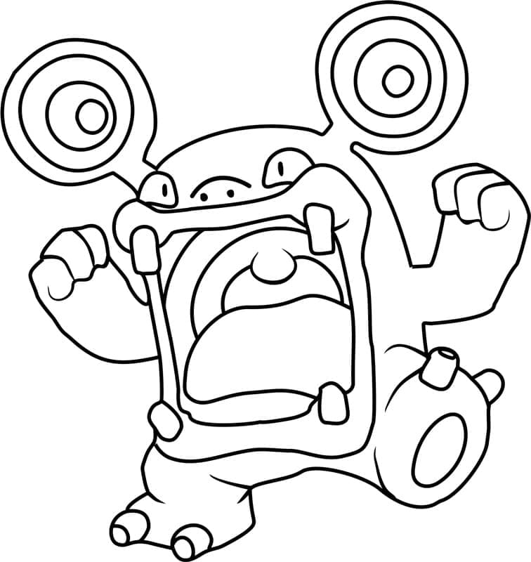 Tô màu Pokemon Loudred