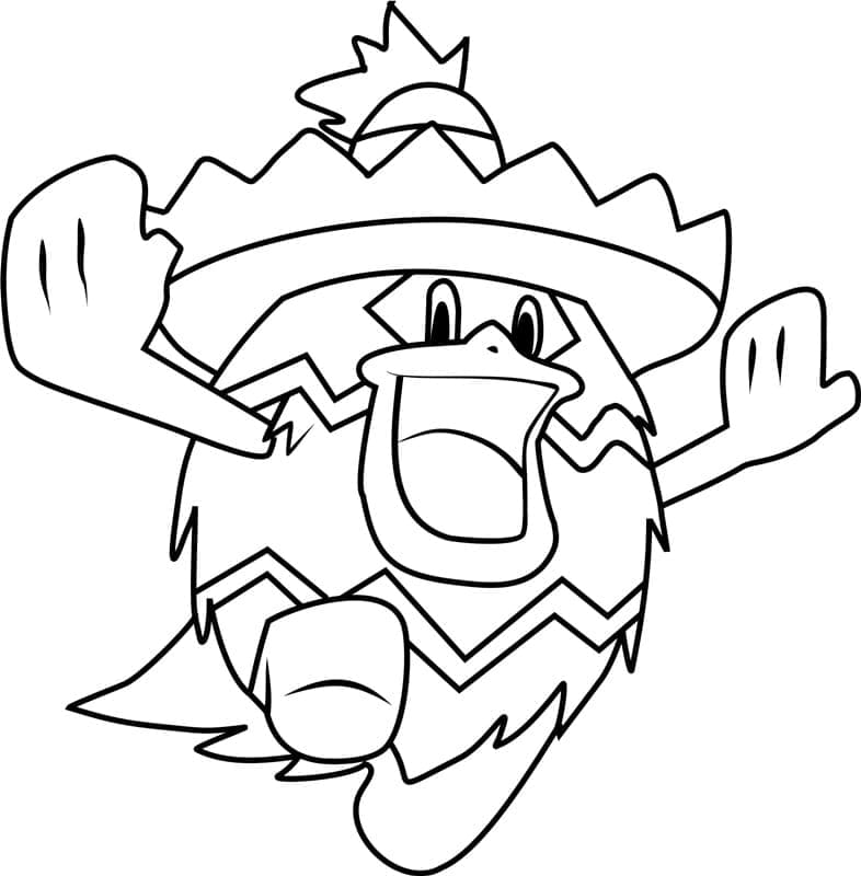 Tô màu Pokemon Ludicolo