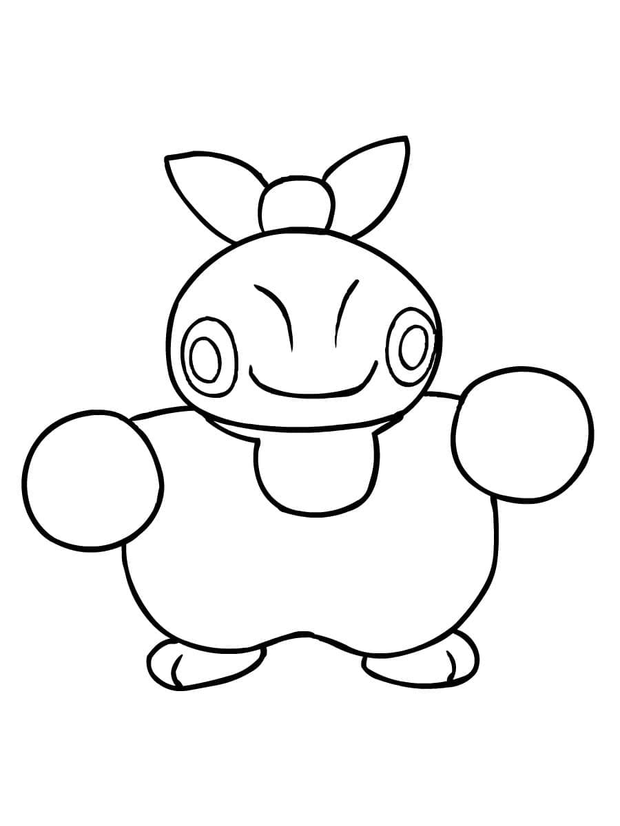 Tô màu Pokemon Makuhita