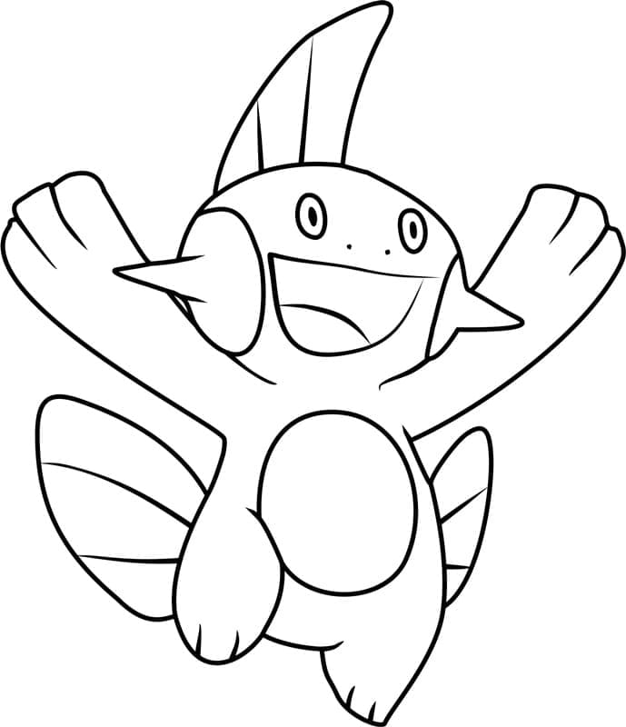 Tô màu Pokemon Marshtomp