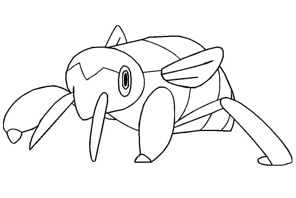 Tô màu Pokemon Nincada