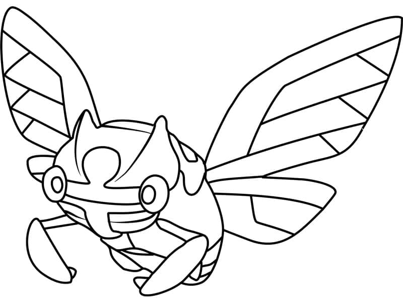 Tô màu Pokemon Ninjask