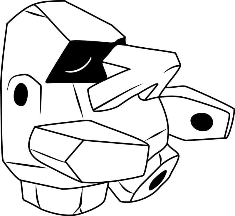 Tô màu Pokemon Nosepass