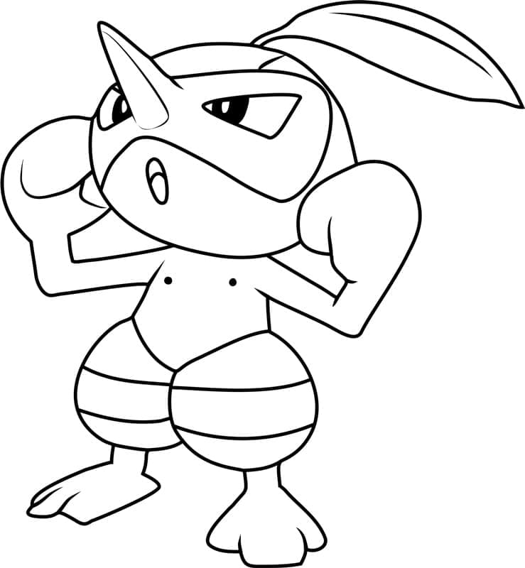 Tô màu Pokemon Nuzleaf