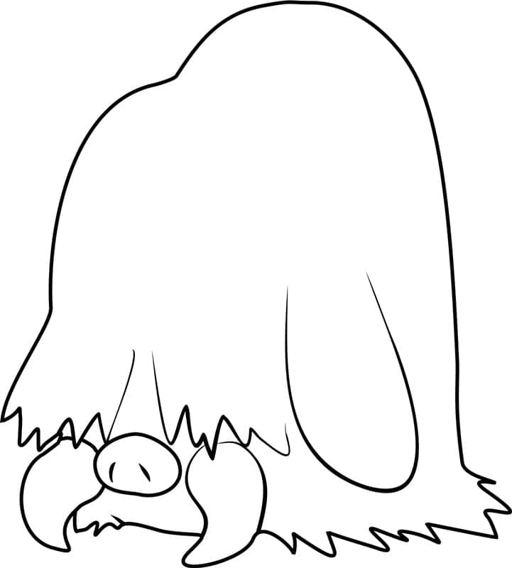 Tô màu Pokemon Piloswine