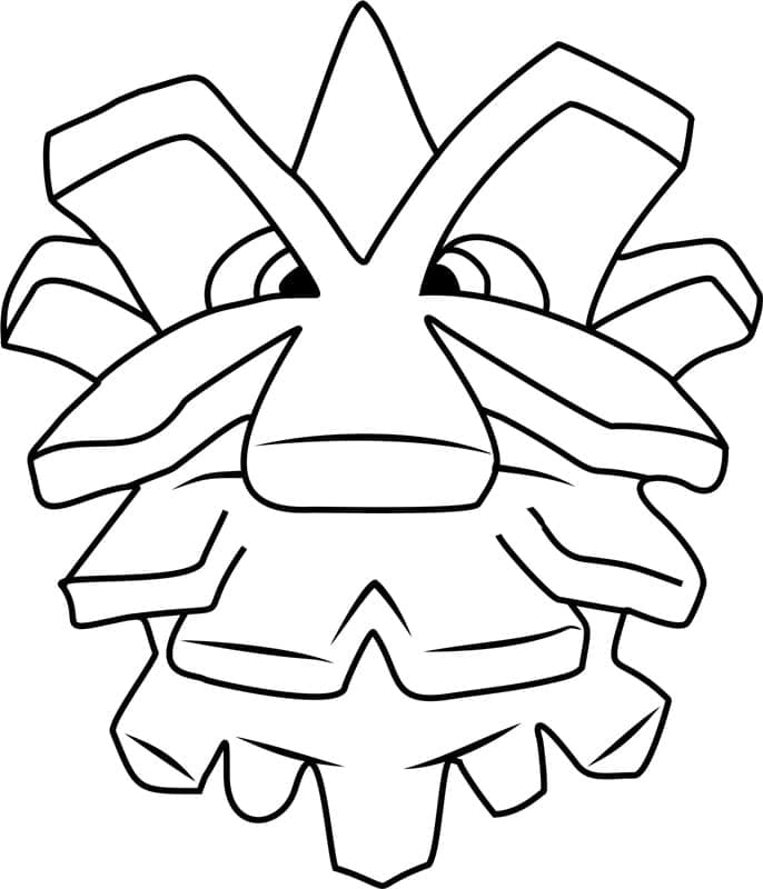 Tô màu Pokemon Pineco