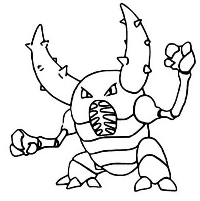 Tô màu Pokemon Pinsir