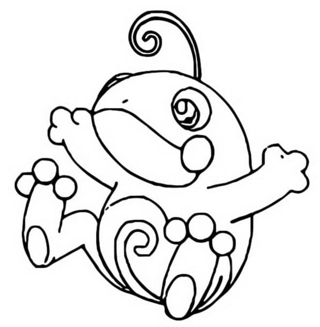 Tô màu Pokemon Politoed