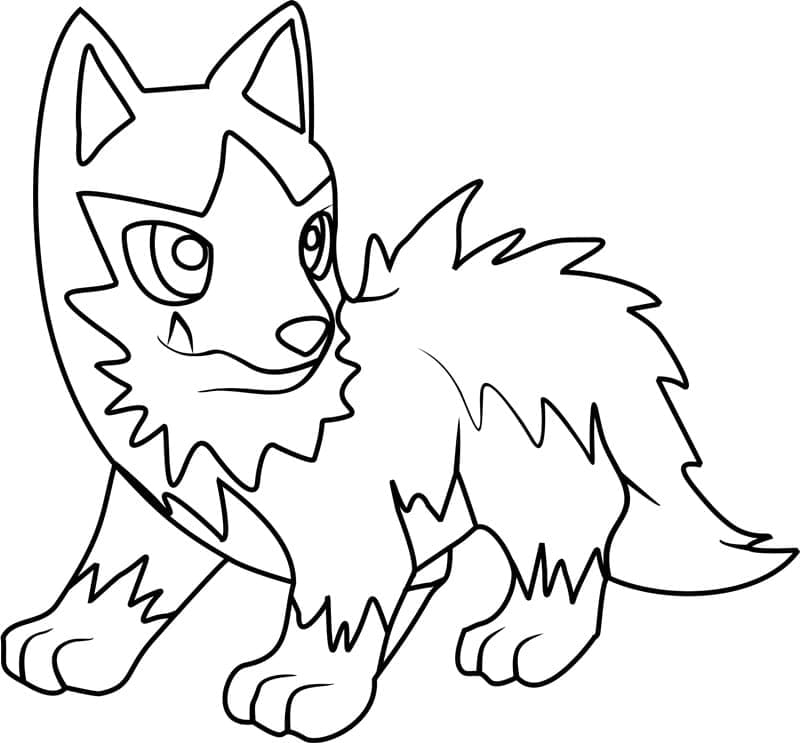 Tô màu Pokemon Poochyena