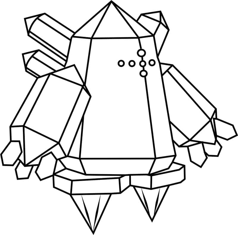 Tô màu Pokemon Regice