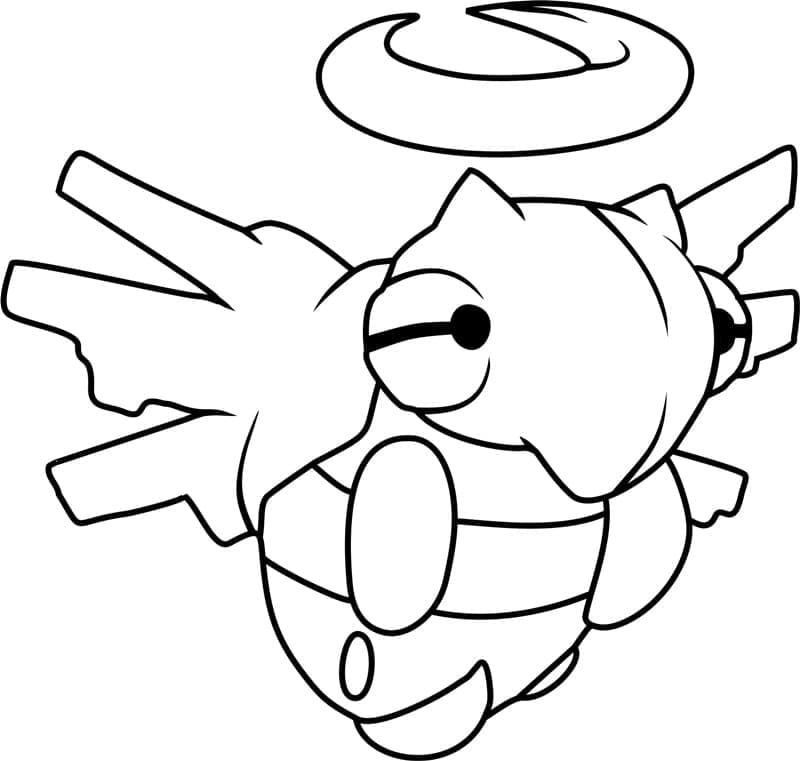 Tô màu Pokemon Shedinja