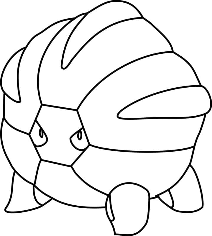 Tô màu Pokemon Shelgon