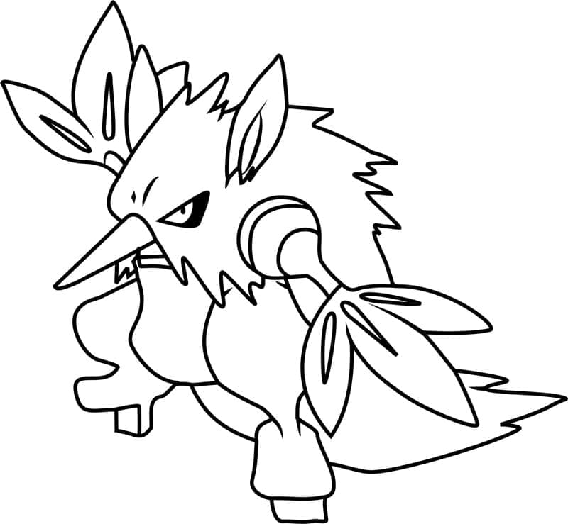 Tô màu Pokemon Shiftry