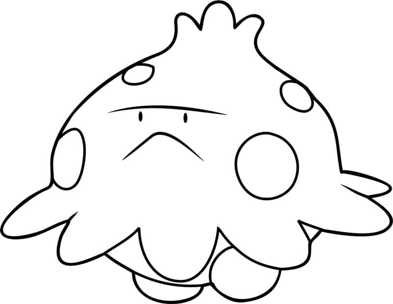 Tô màu Pokemon Shroomish